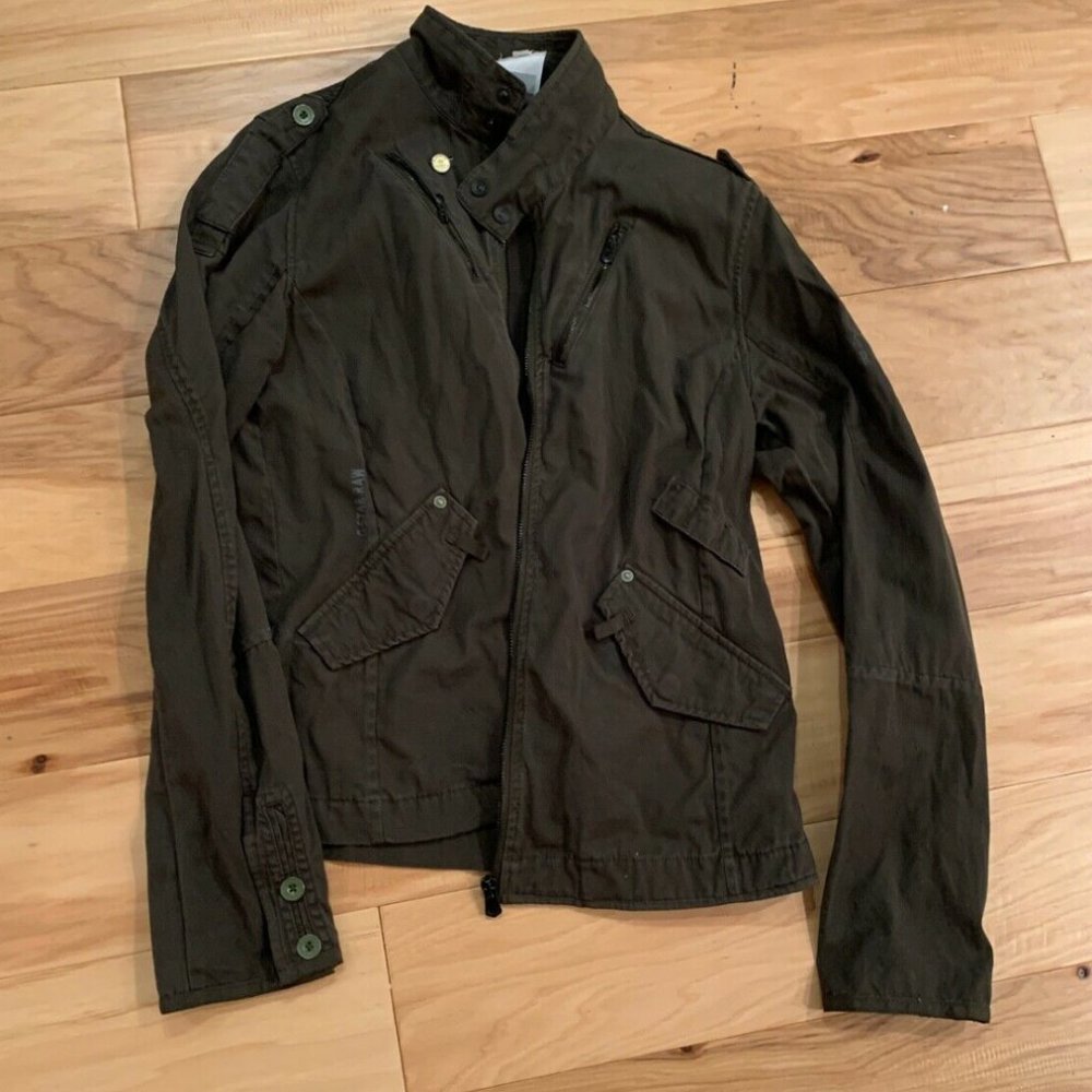 G Star Raw Army Utility Military Jacket